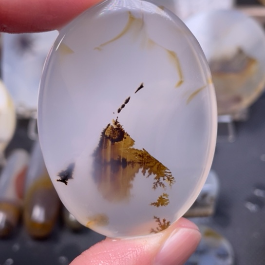 玛瑙/玉髓吊坠(不含链)未镶嵌