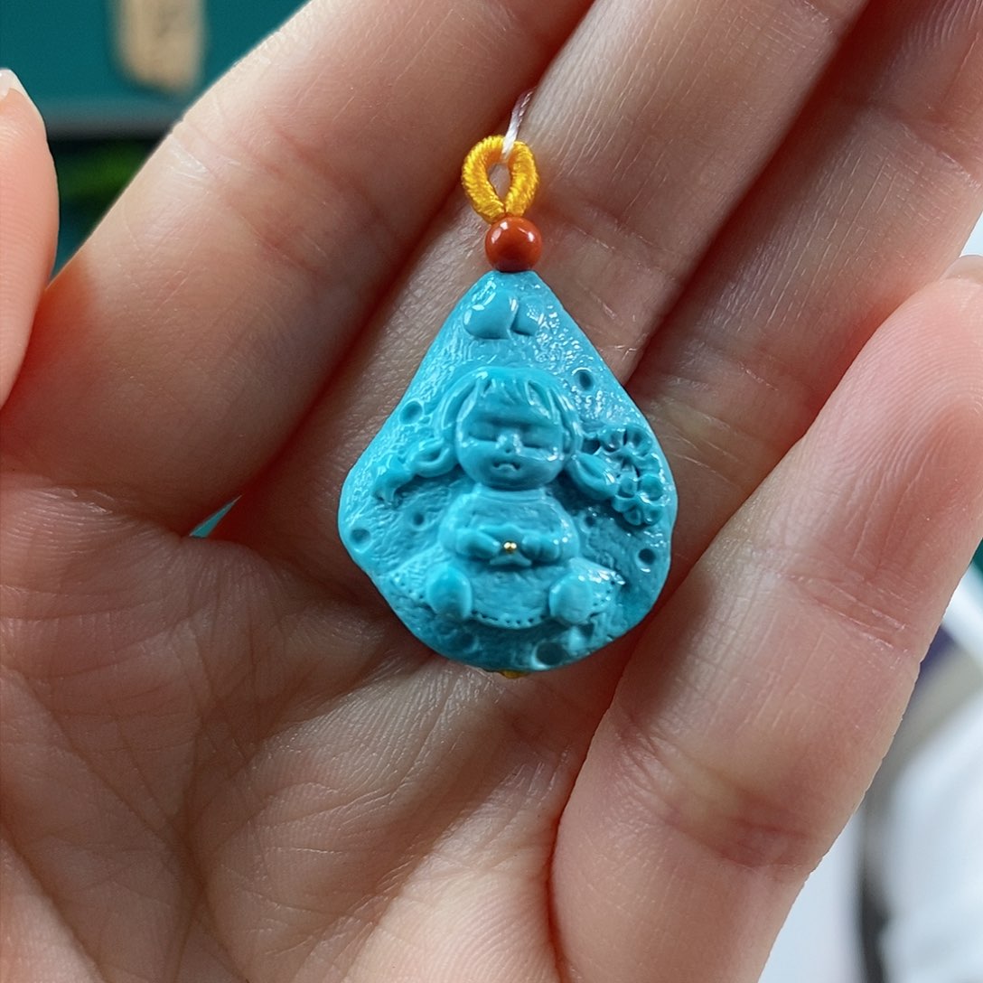 绿松石珠宝奇石未镶嵌