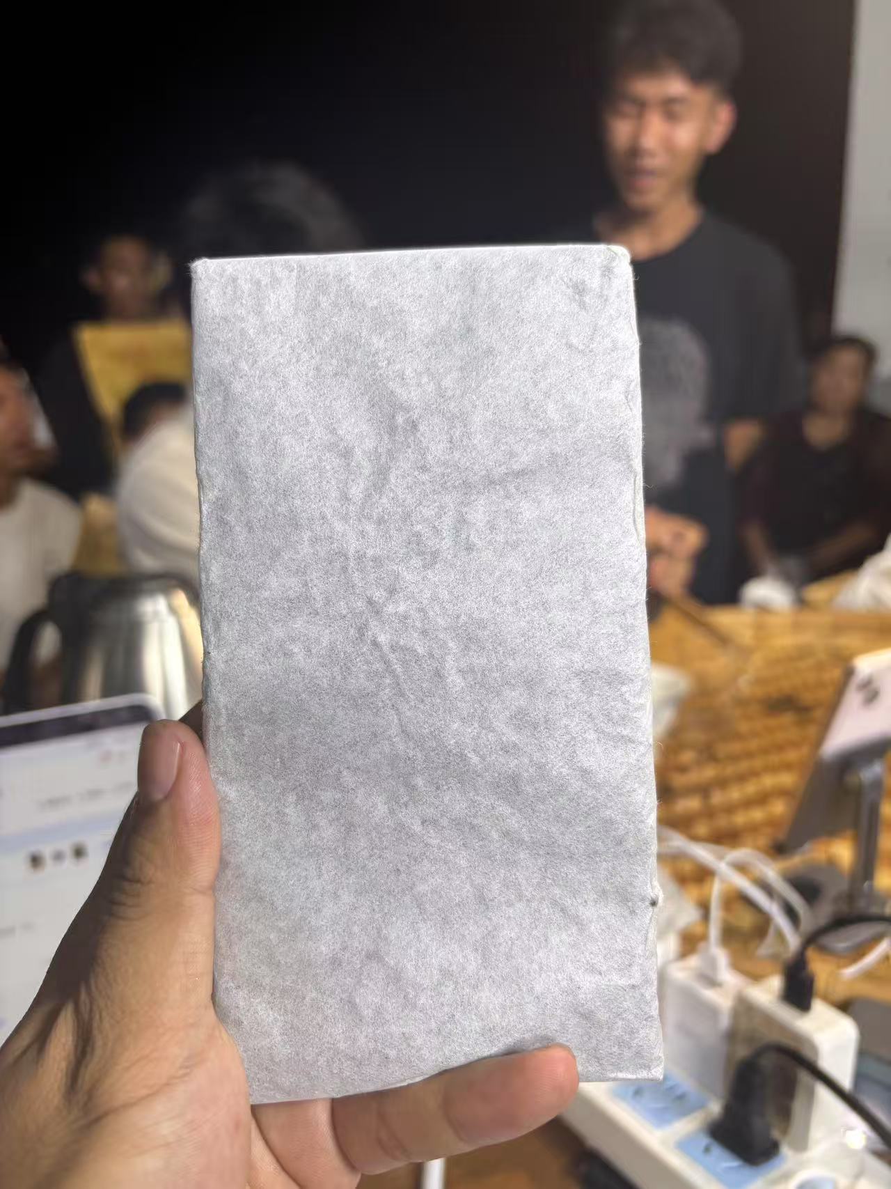 2018年永德勐板乡黄金叶普洱生茶砖500克6月17日-【20号品】