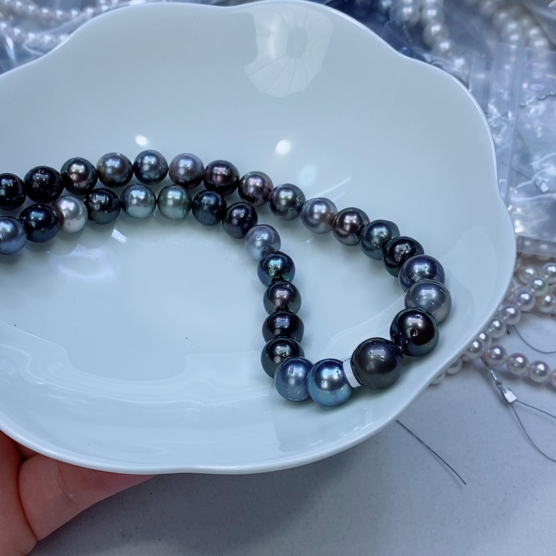 海水珍珠颈饰银S925镶嵌