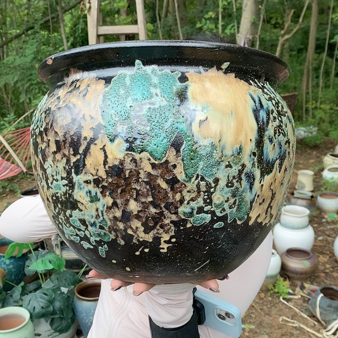 紫砂花盆正品30/24
