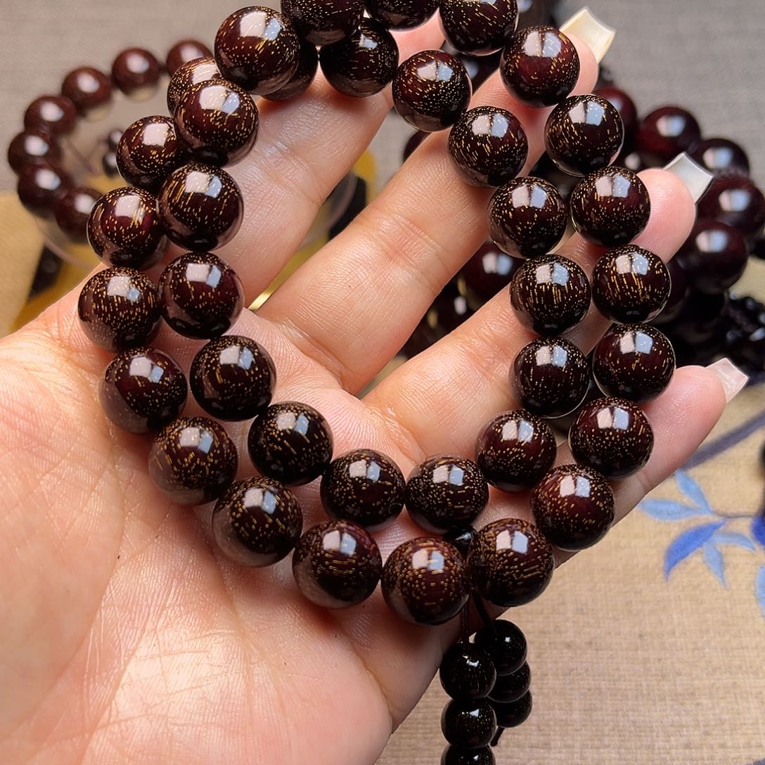 檀香紫檀（小叶紫檀）1.2 36颗爆星