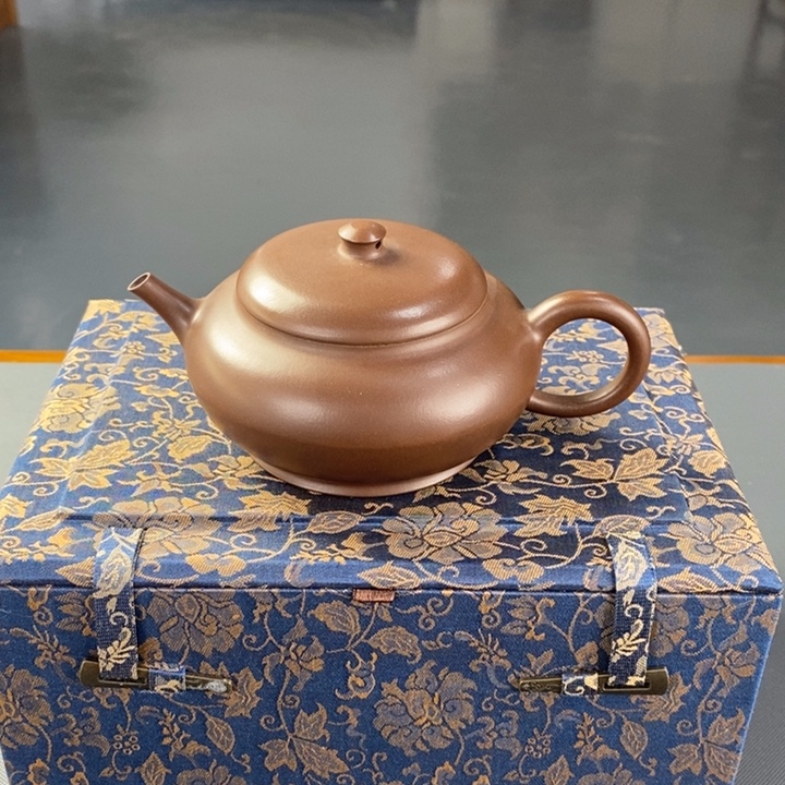 紫泥全手工合律壶