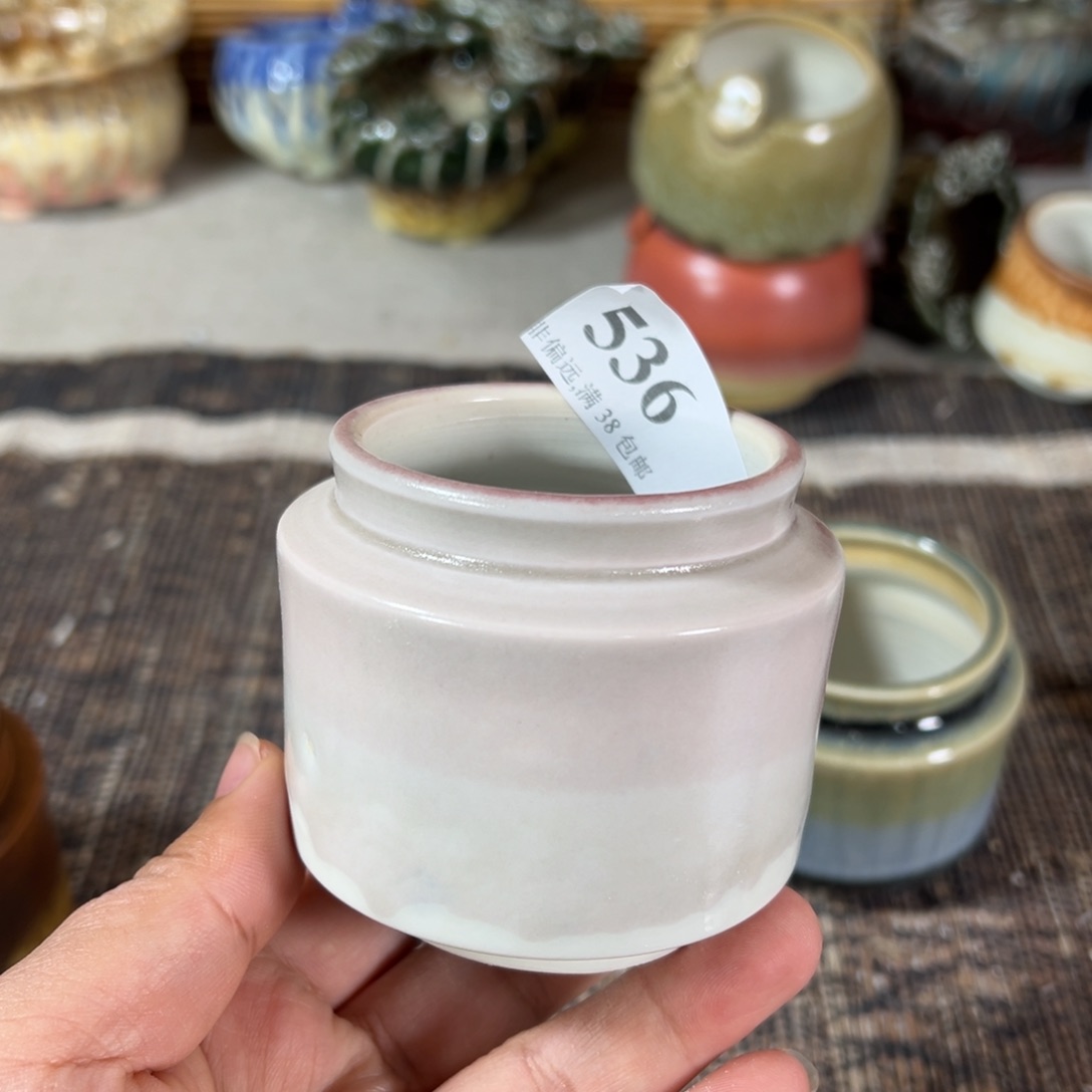 陶瓷景德镇手工花盆