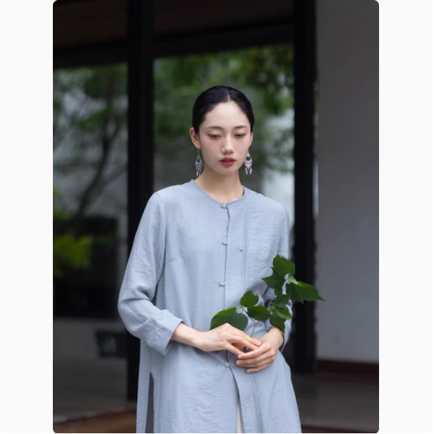 新款穿搭软薄亲肤舒适圆领风琴褶通勤防晒衣夏季休闲外套