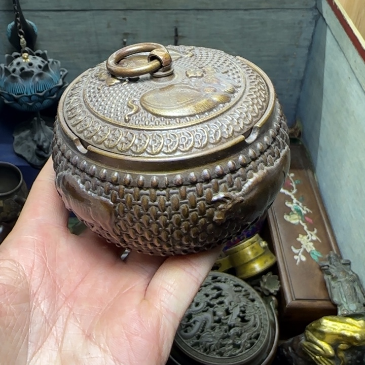 铜器把玩摆件链接