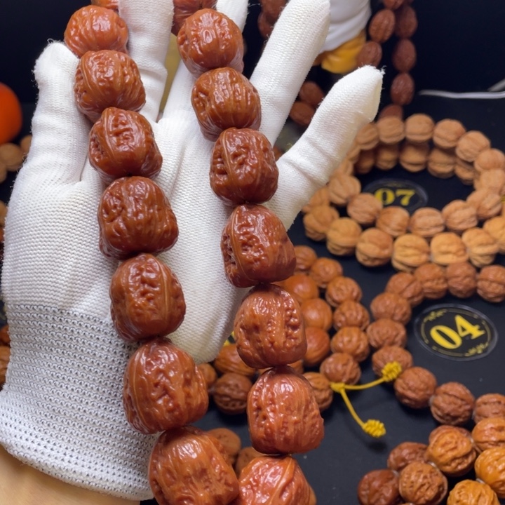 ****7手串文玩核桃蛤蟆头