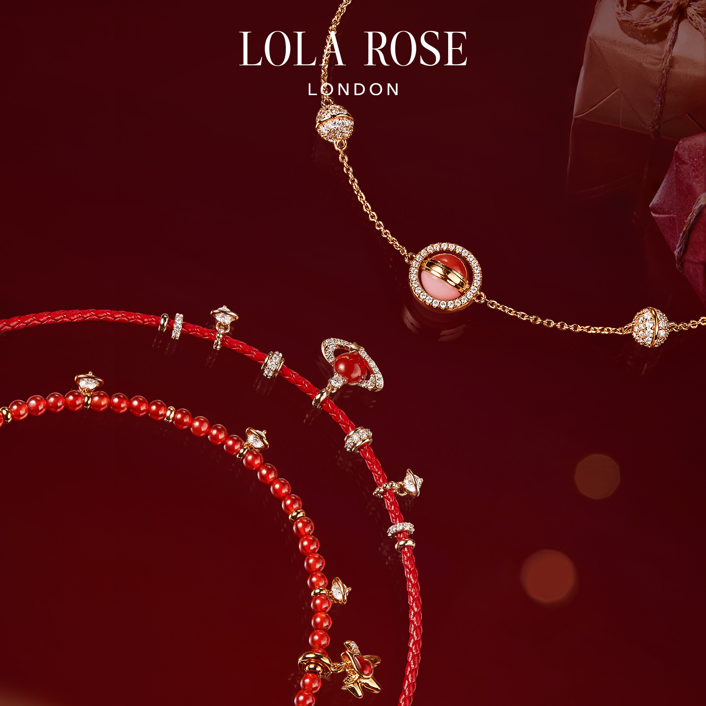 铜合金合成锆石手链 【专属】Lola Rose/罗拉玫瑰日心说红运手链