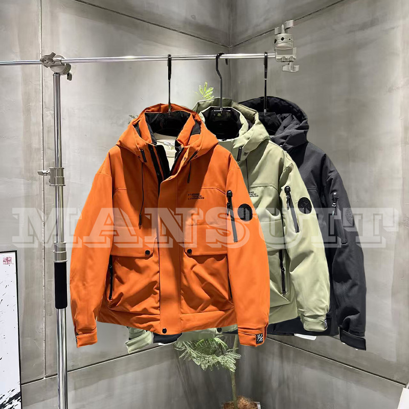 【御寒雪山8.0】冬季御寒保暖锁温男士时尚休闲断码外套2039款