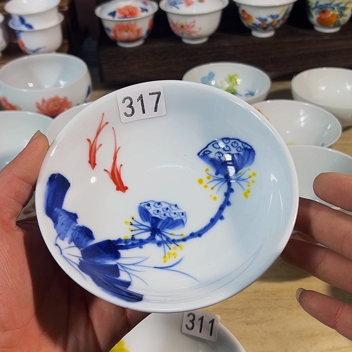 瓷景德镇手工手绘陶瓷