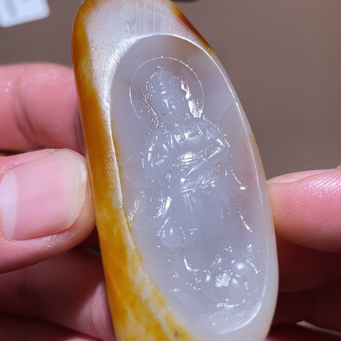 和田玉颈饰未镶嵌d 1