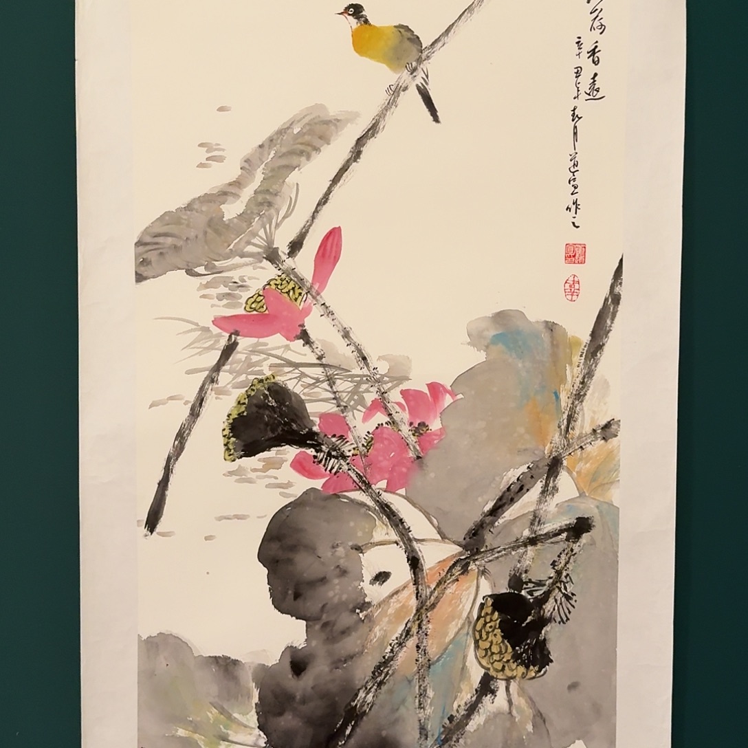 国画董道宣老师的作品