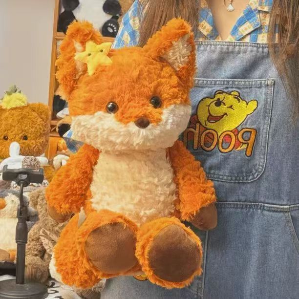 玩偶跑跑公仔狐狸毛绒玩具公仔可爱对象情侣生日儿童礼物