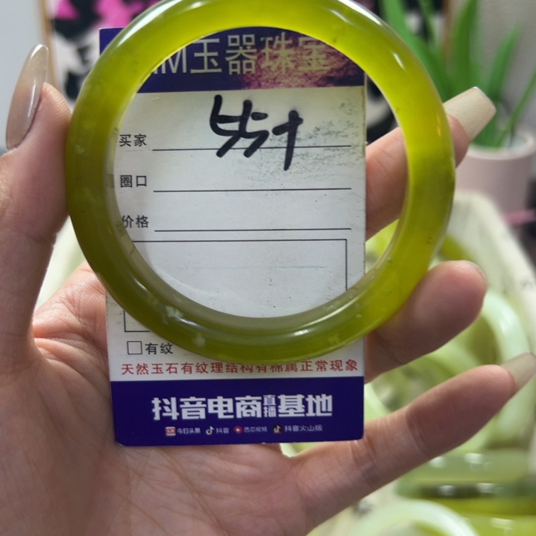 蛇纹石玉手镯未镶嵌309