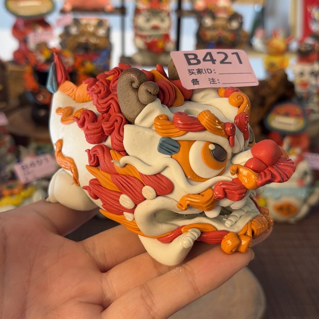 泥塑纯手工茶宠摆件