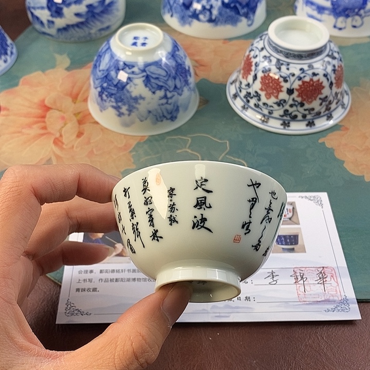杯7现代景德镇全手工全手绘茶具1688888