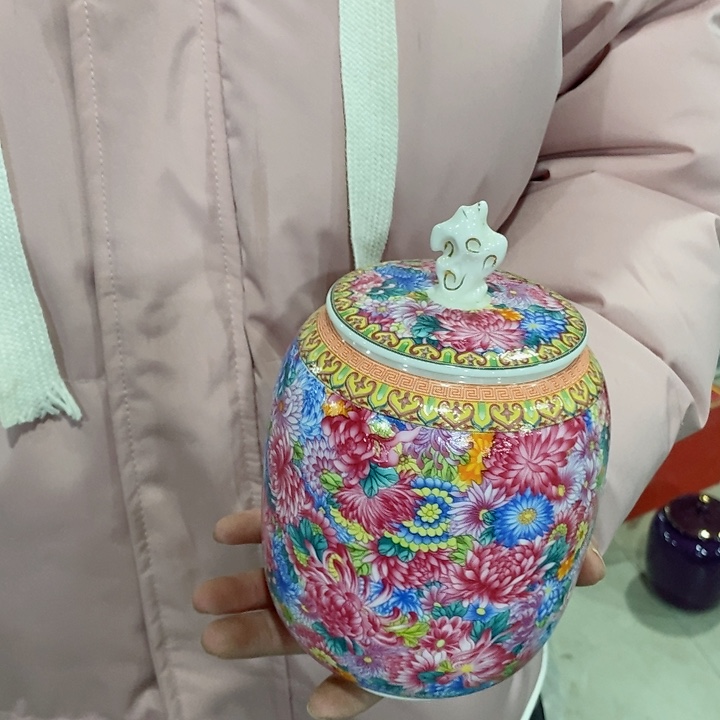 罐（不带礼盒）陶瓷茶叶罐