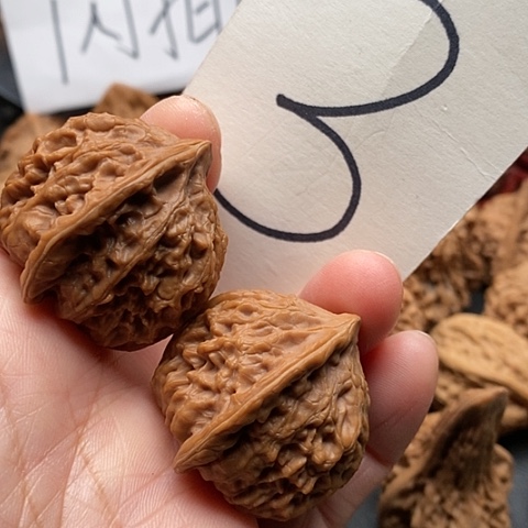 桃核吊坠34野生无名