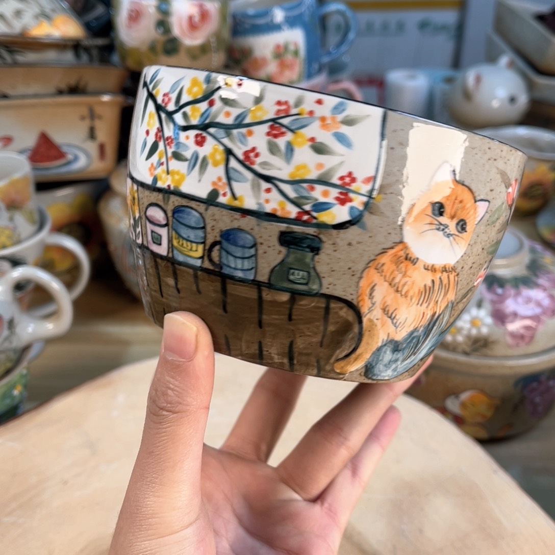 景德镇手工手绘杯