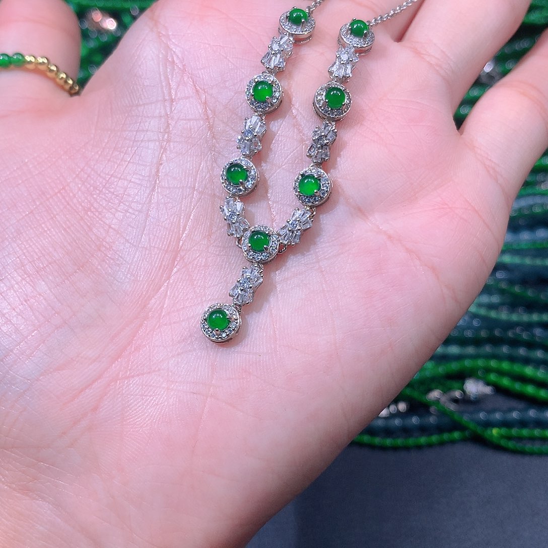 翡翠戒指未镶嵌天然翡翠