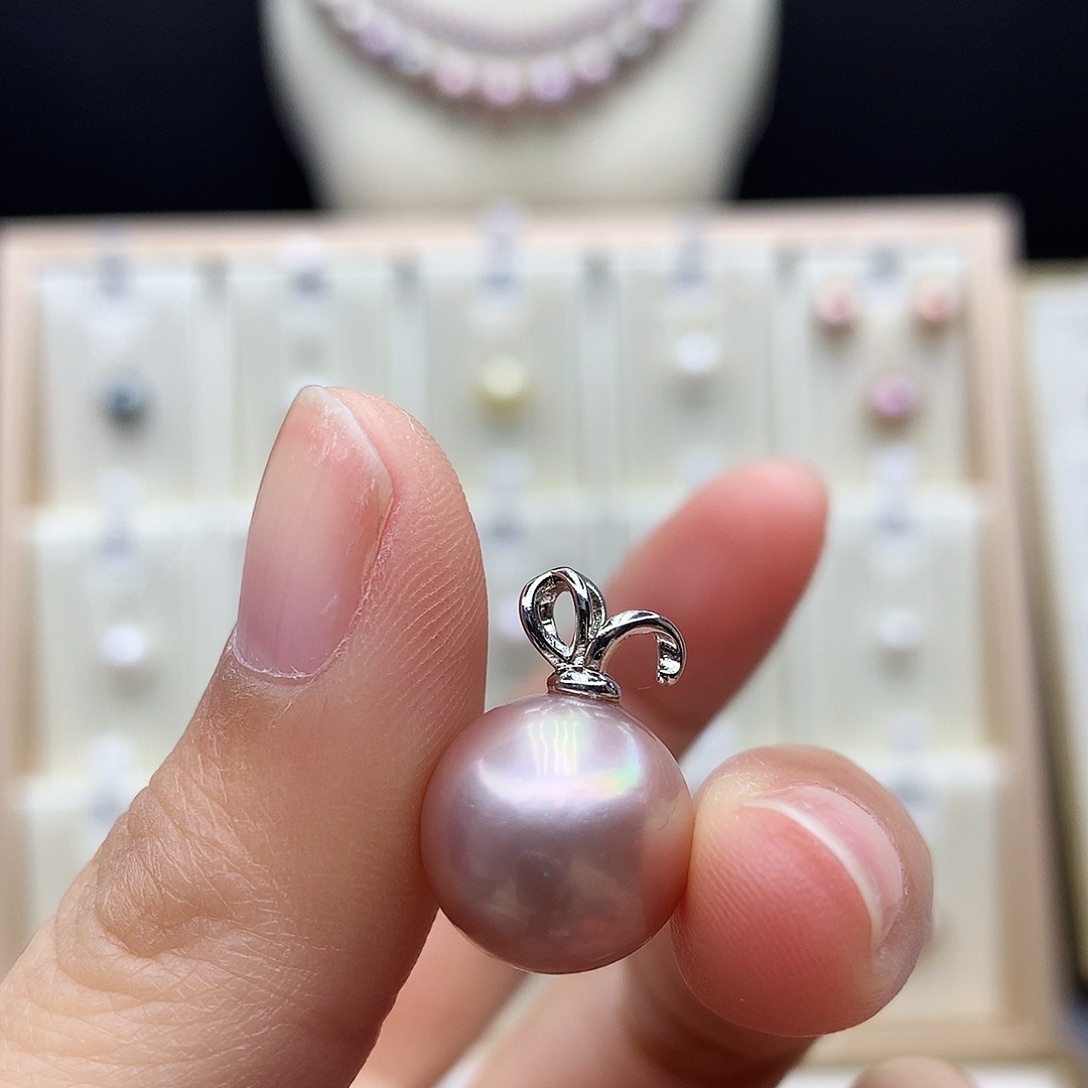 淡水珍珠合金吊坠(赠链)