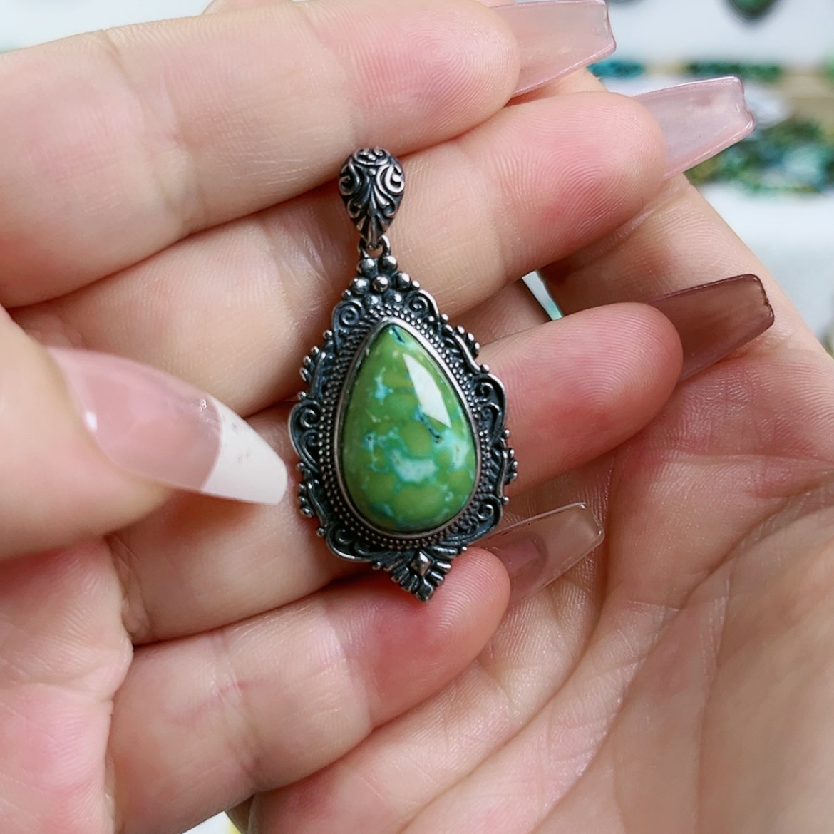 【闪购商品】绿松石珠宝奇石未镶嵌