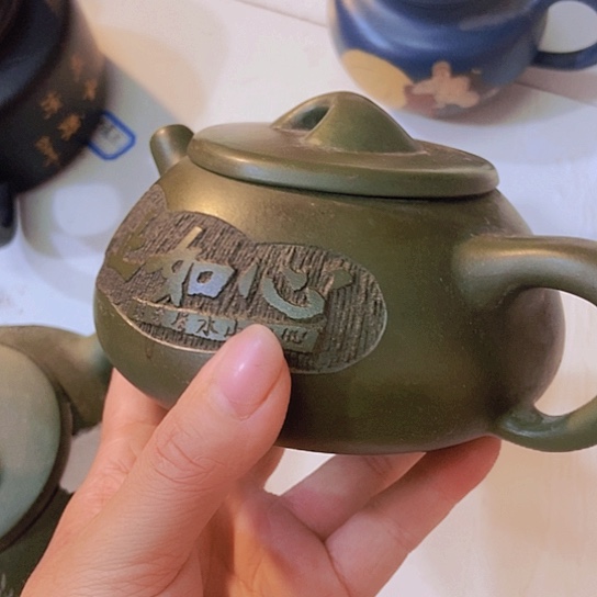 全手工制作宜兴紫砂壶微瑕