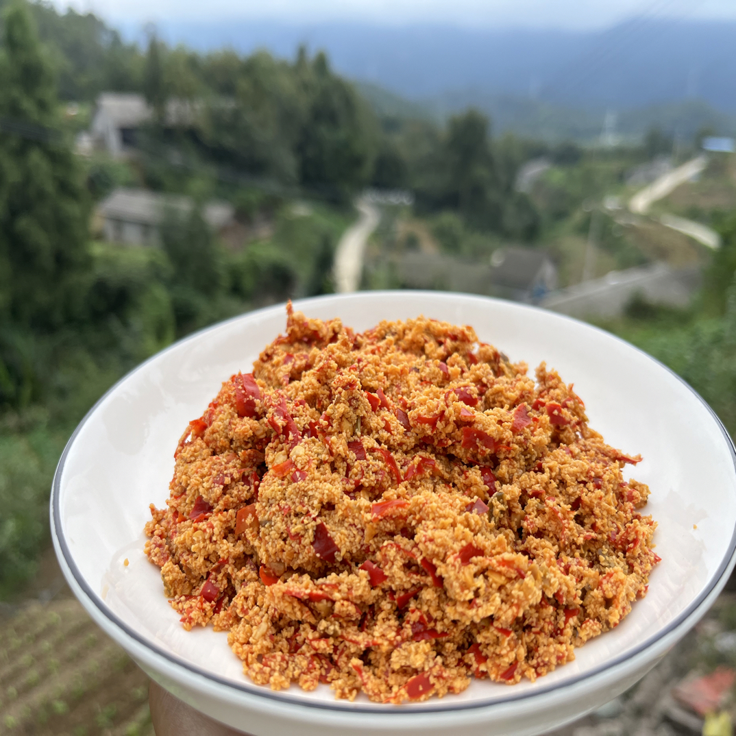 长阳农家新鲜炸广椒，酸味儿十足