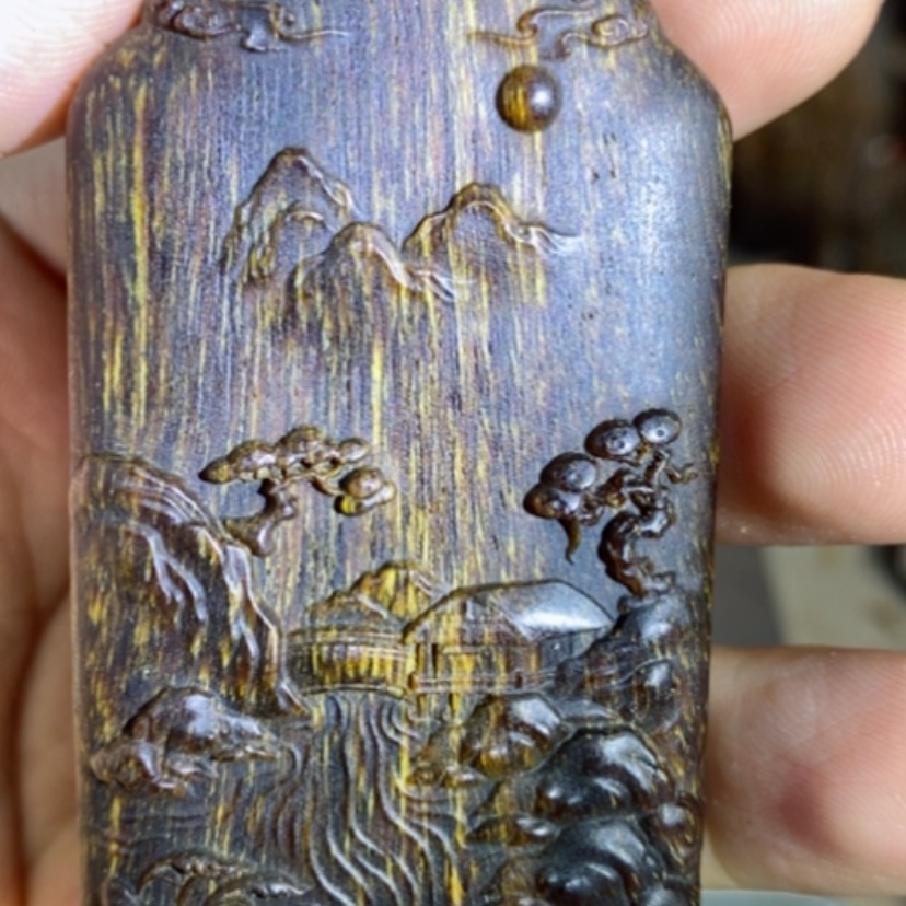 【闪购商品】木芽庄山水牌配养香罐