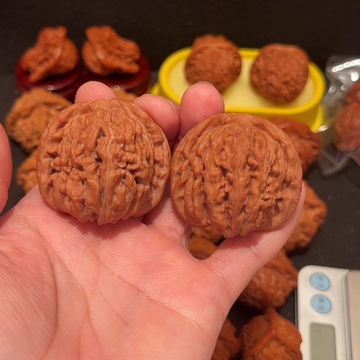 别***离文玩核桃把件精配毕业楼42