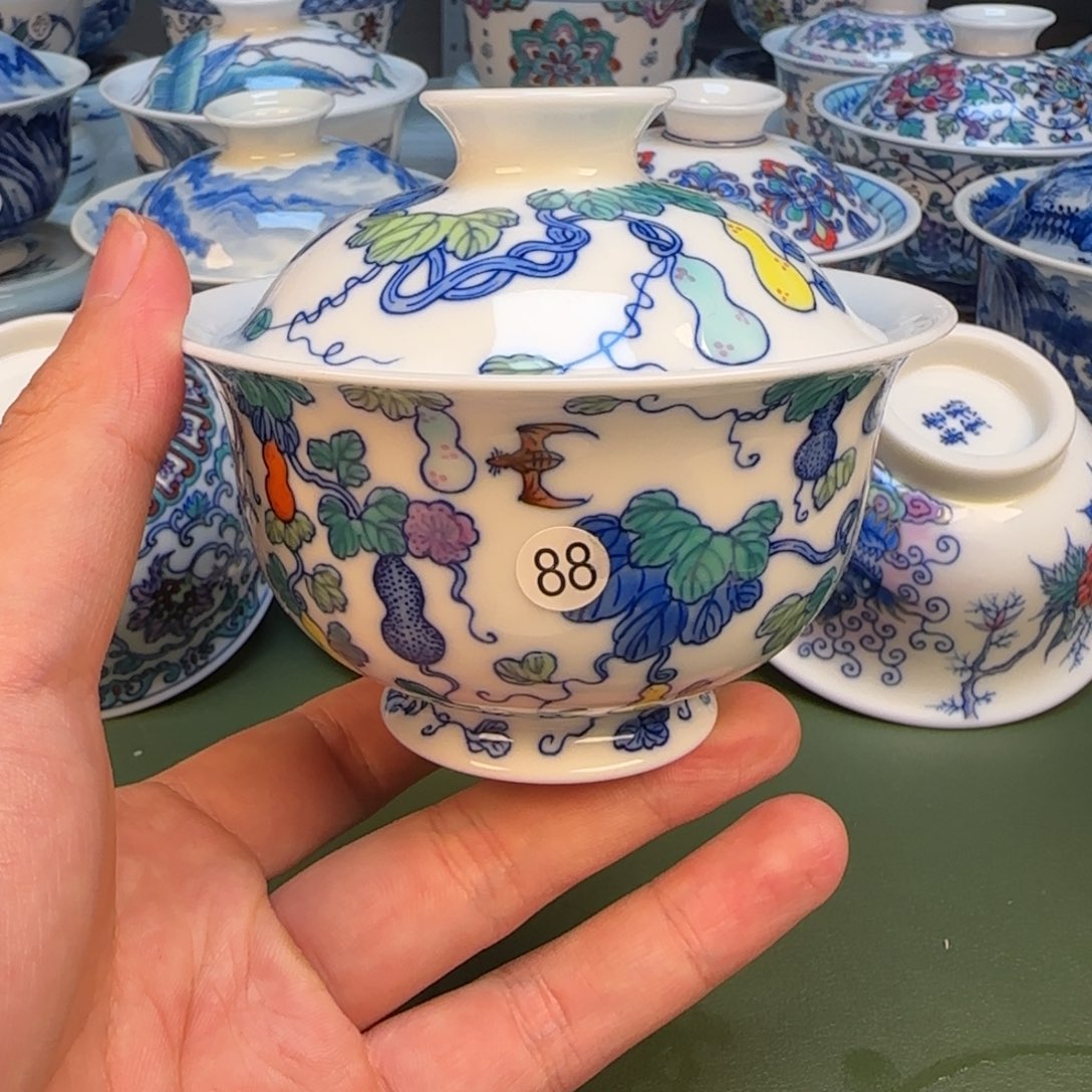 彦祖纯手工手绘茶具88