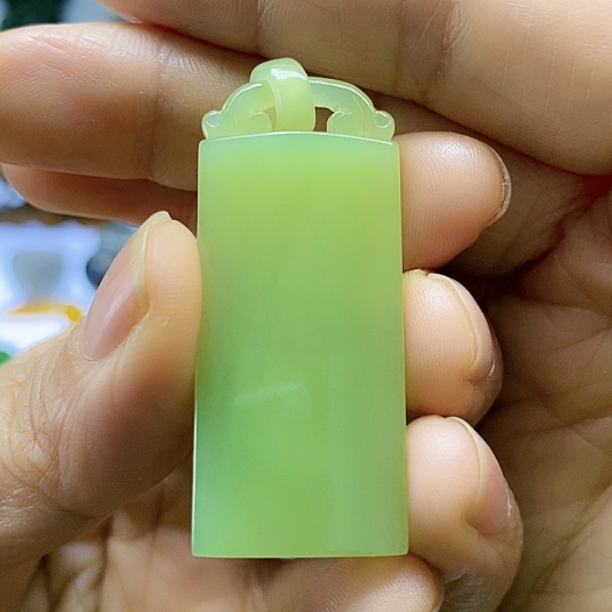 【闪购商品】和田玉挂件未镶嵌苏**馨