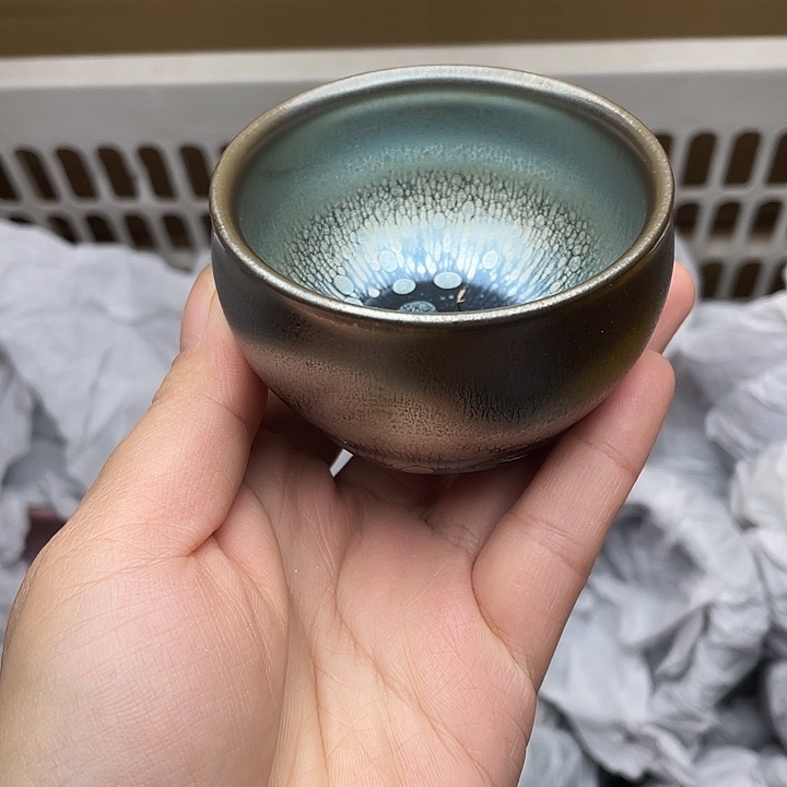 茶盏建窑建盏主人杯