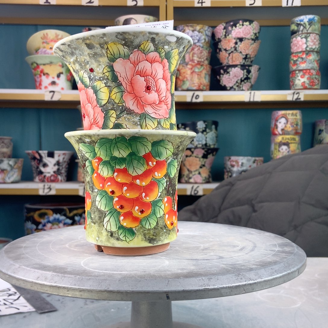 罐景德镇手工瑕疵955