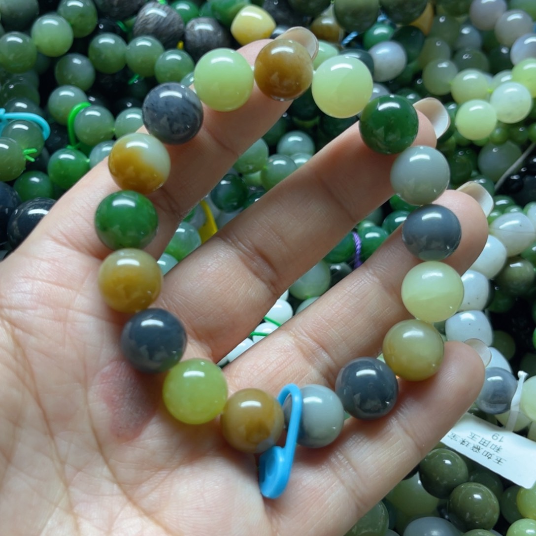 和田玉手链未镶嵌