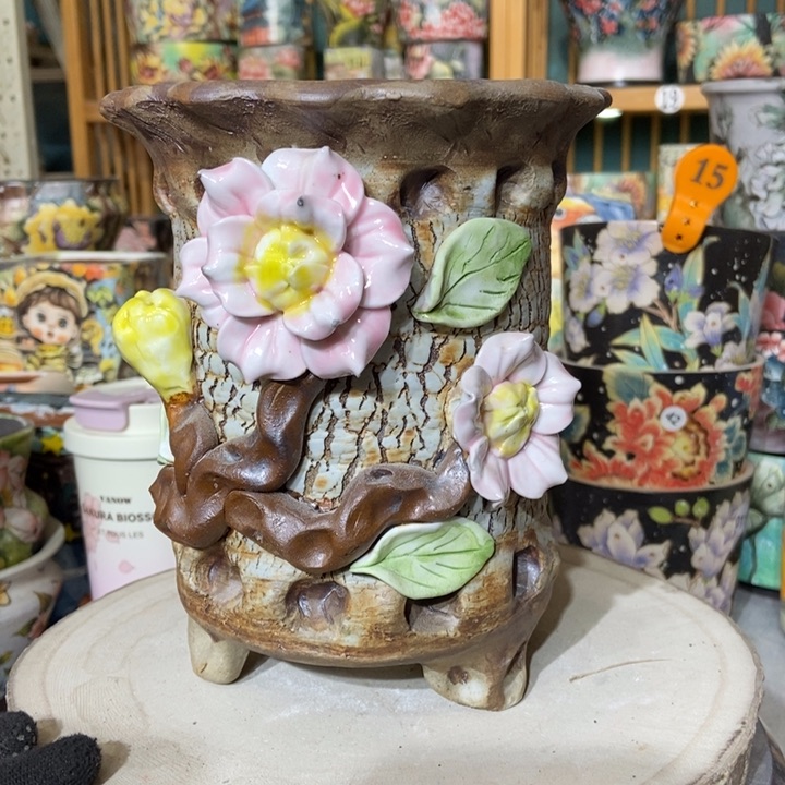 红陶景德镇艺术手绘作品