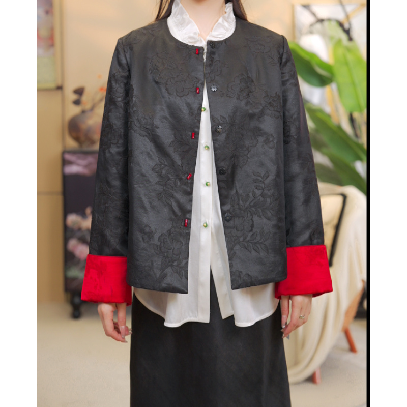 一抹微蓝新中式2024新款外套392124