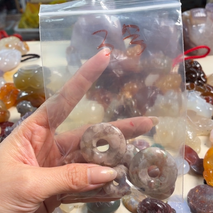 z***u玛瑙/玉髓未镶嵌吊坠(不含链)