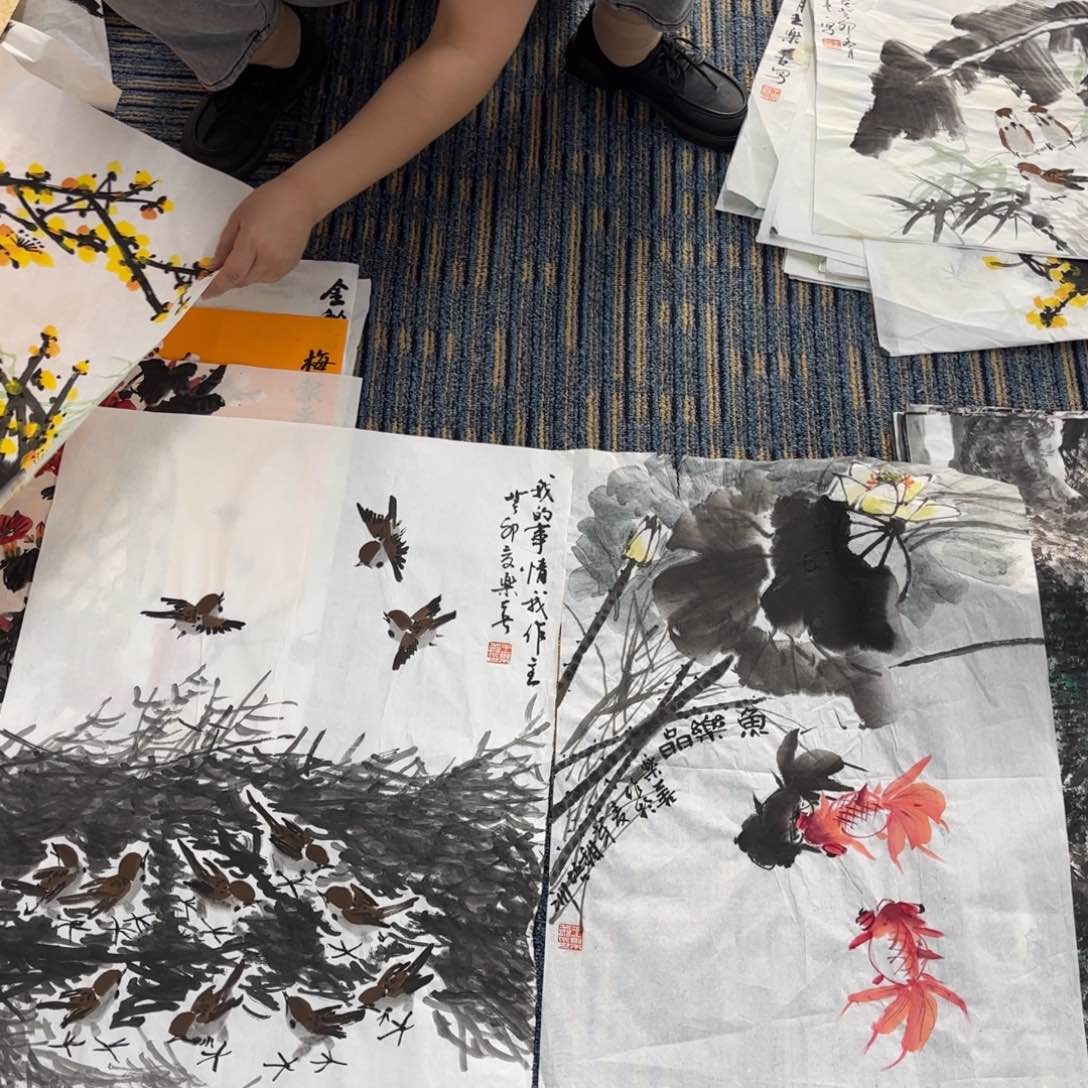 国画国画花鸟45*70王乐善。琪