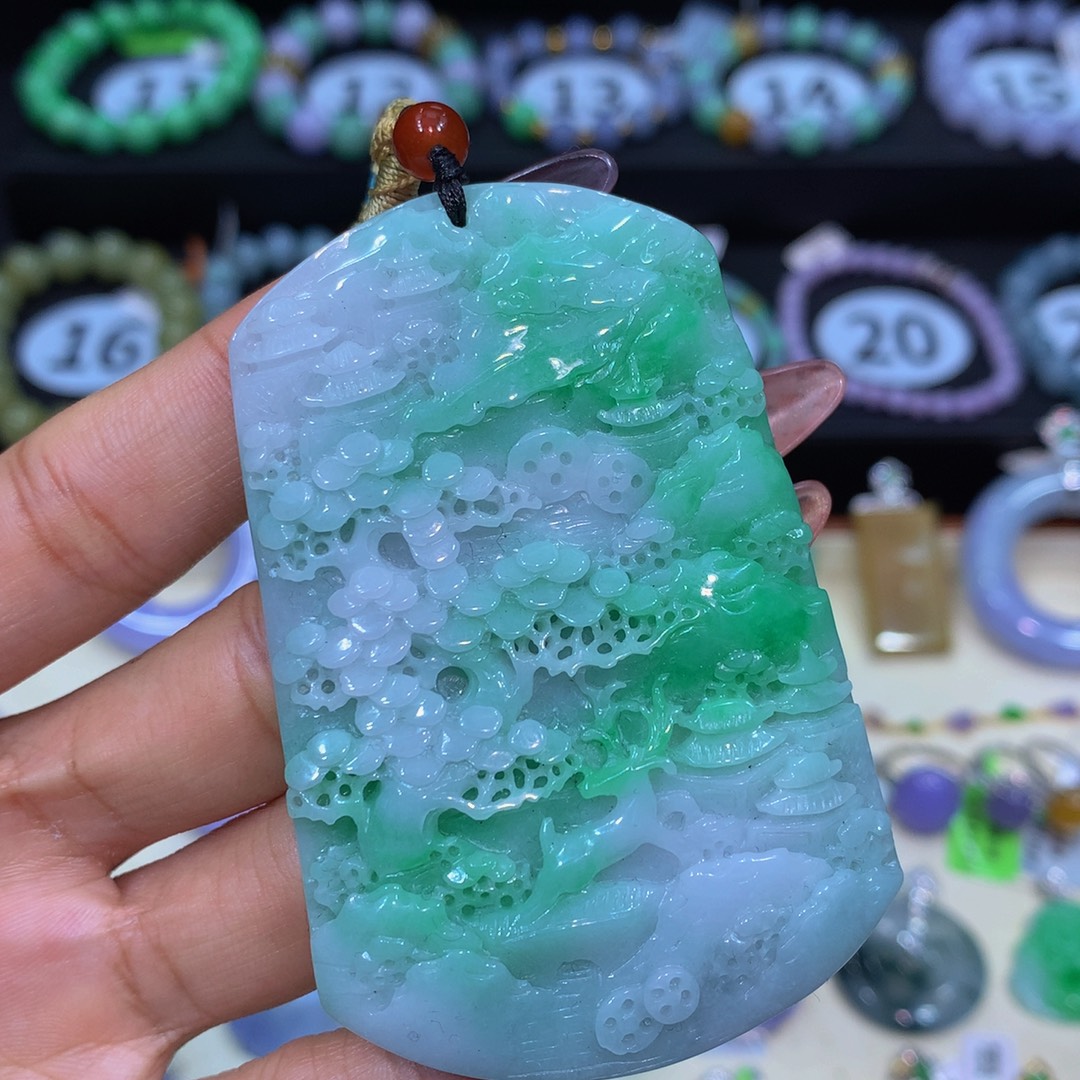 翡翠未镶嵌手链翡翠