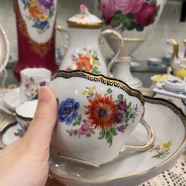 摆件中古一等咖啡杯