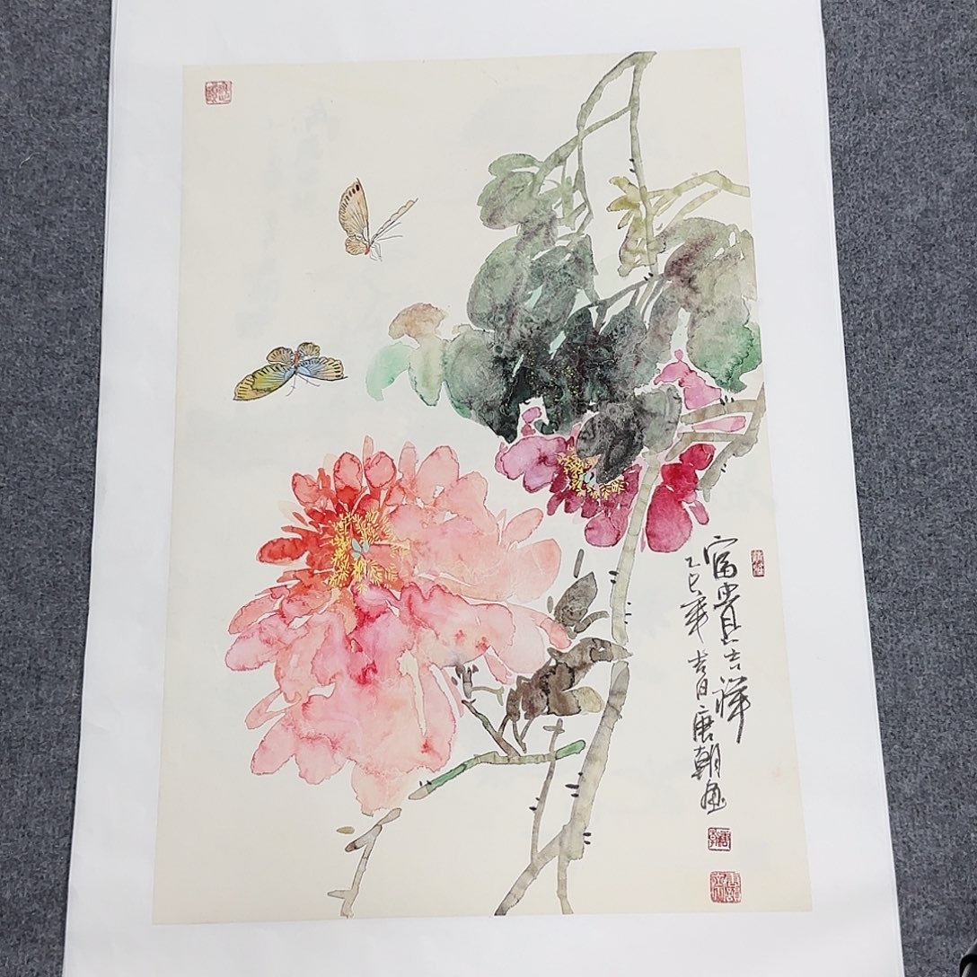 国画68*45纯手绘唐朝