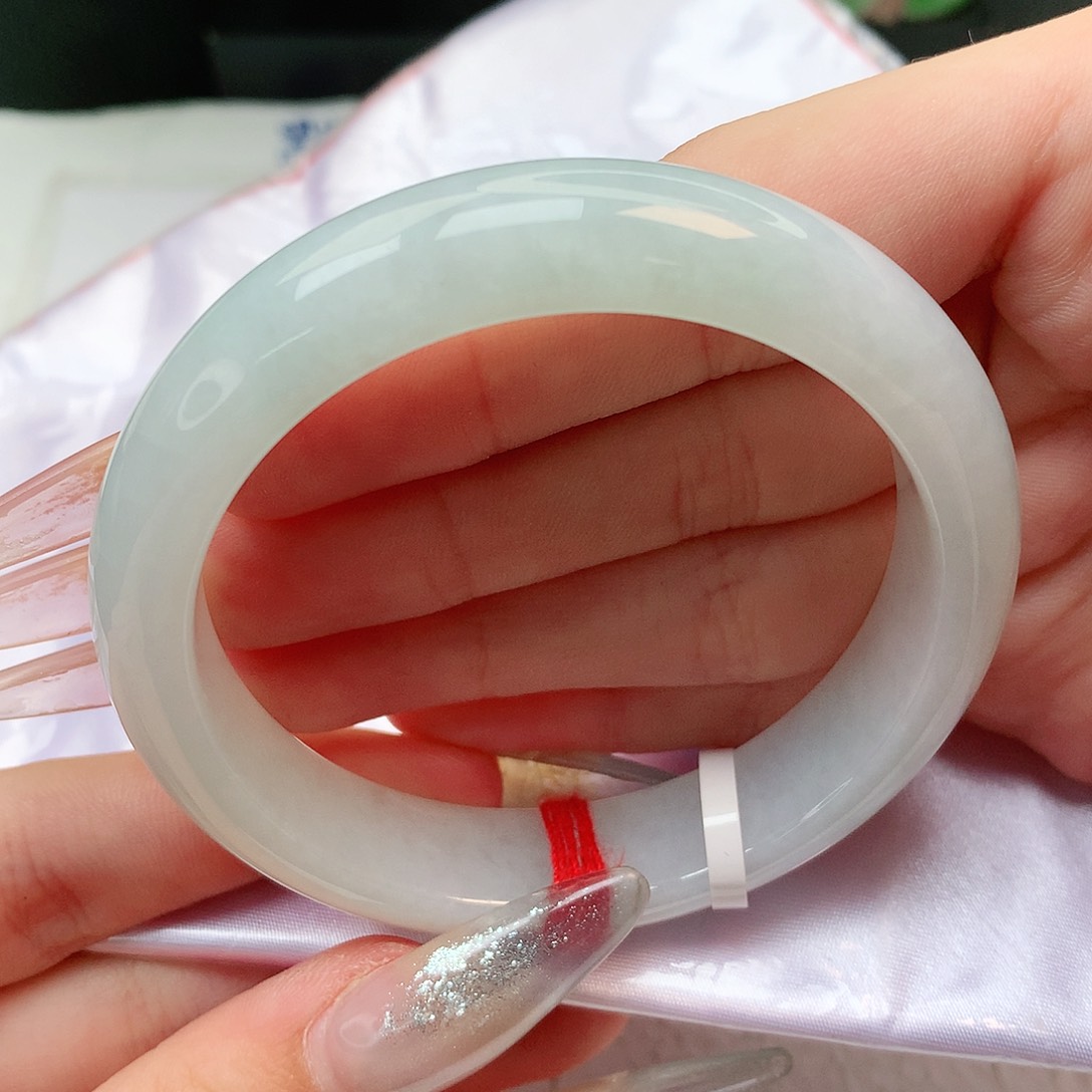 未镶嵌手镯翡翠正圈56