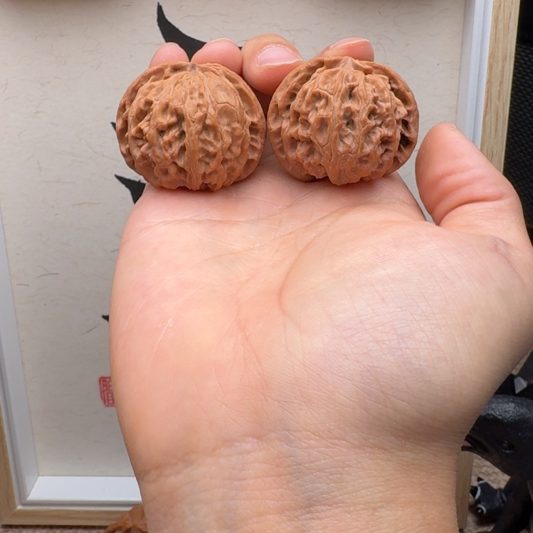 文玩核桃把件4115苹果