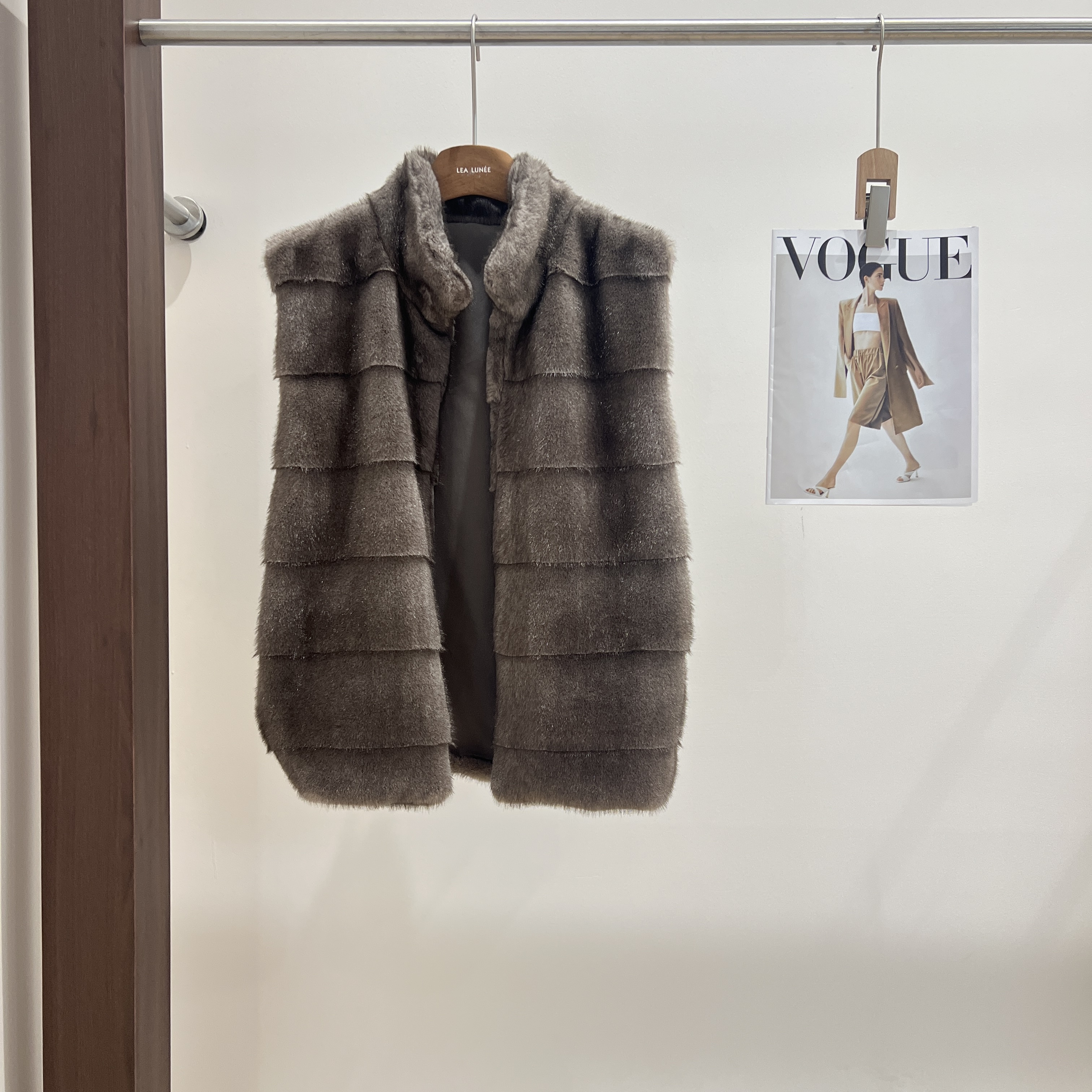 ZZ接常规款秋冬马甲极简风女马夹轻奢冬季气质简约X286