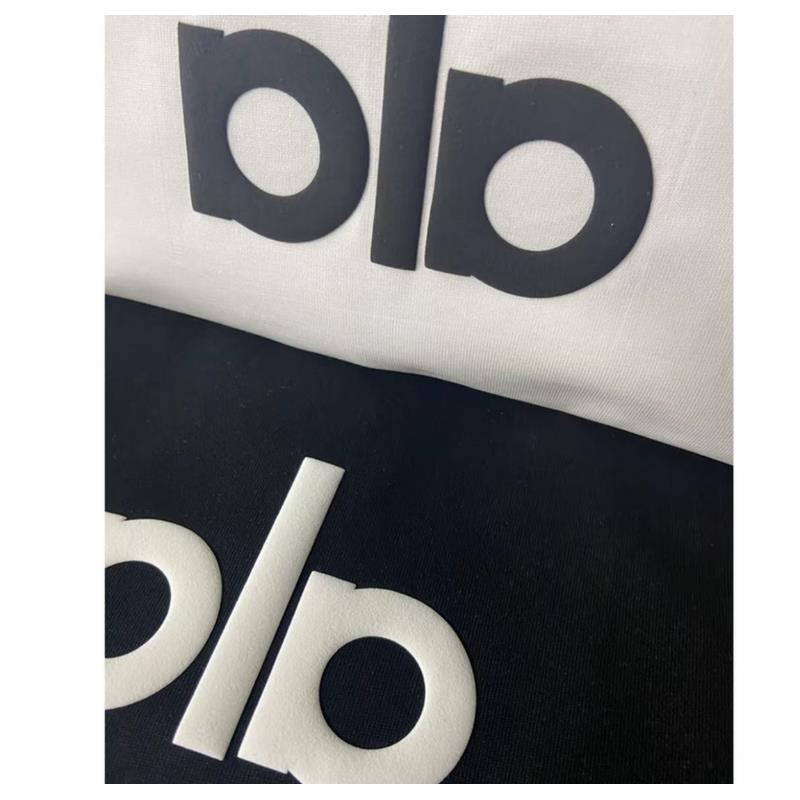 【36号链接-极简手绘A&L&O】 潮牌夏天宽松圆领春夏休闲短袖1007