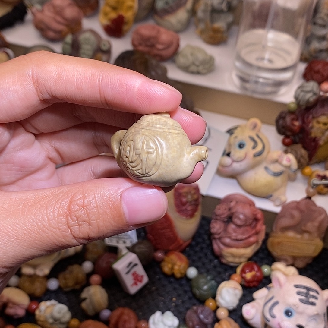 石英质玉（阿拉善玉）未镶嵌手链