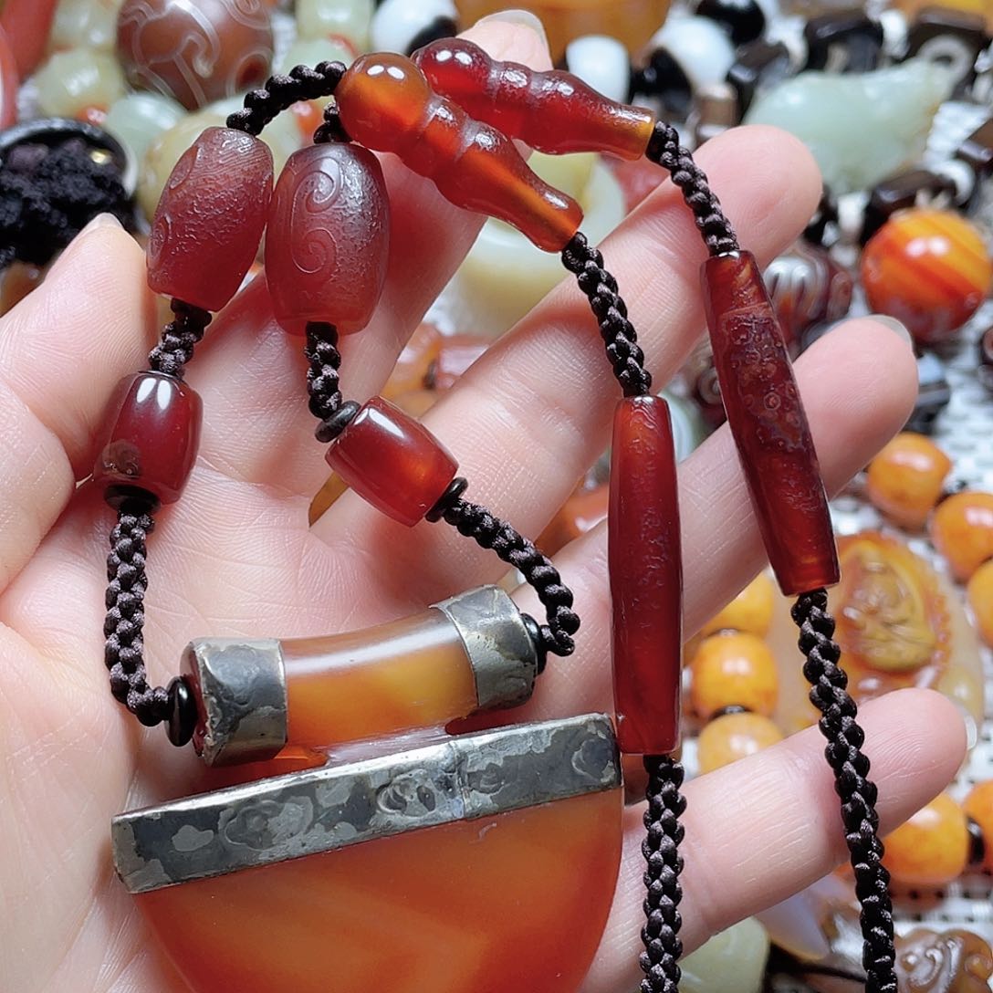 玛瑙/玉髓挂件未镶嵌