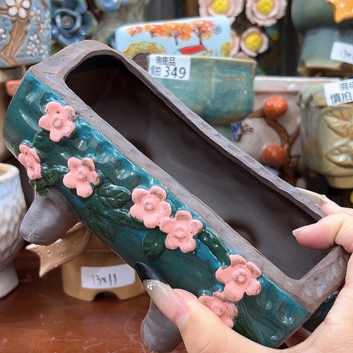 红陶粗陶花盆粗陶花盆