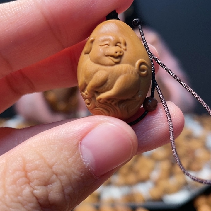 橄榄核吊坠橄榄核